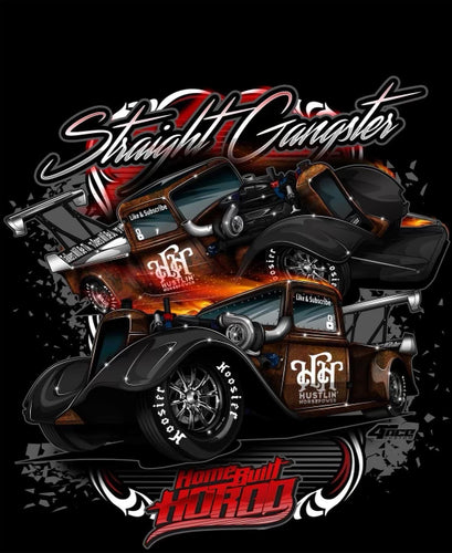 Hustlin' Horsepower Straight Gangster Poster
