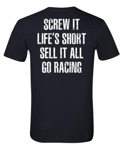 “Screw it” Black T-shirt